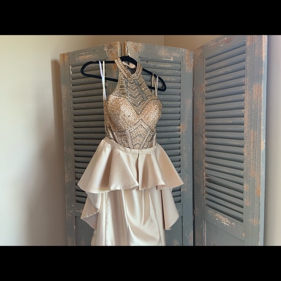 Champagne Prom Dress - Picture 6 of 6